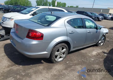 2013 Dodge Avenger Se from USA, damaged, VIN 1C3CDZAB0DN607387